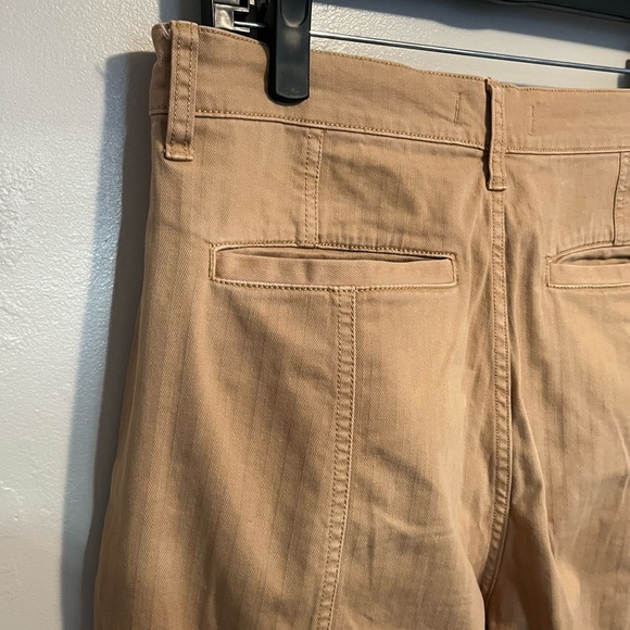 Madewell The Garment-Dyed '90s Straight Cargo Pant in Sand Dune Women's 29 - Picture 12 of 16